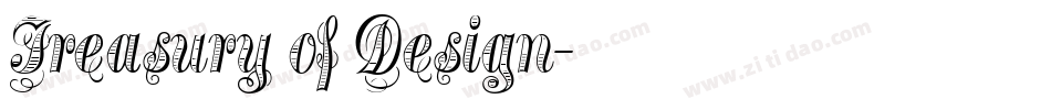 Treasury of Design字体转换